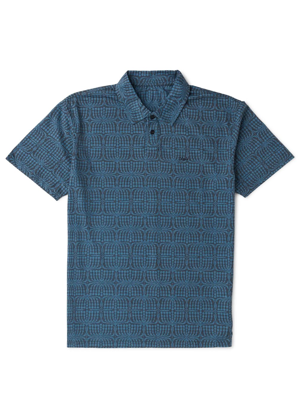 Vissla Bogey Man Eco Polo in Dark Naval