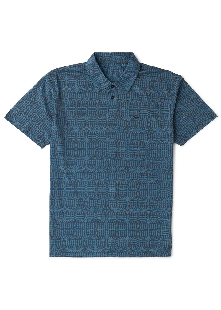 Vissla Bogey Man Eco Polo in Dark Naval