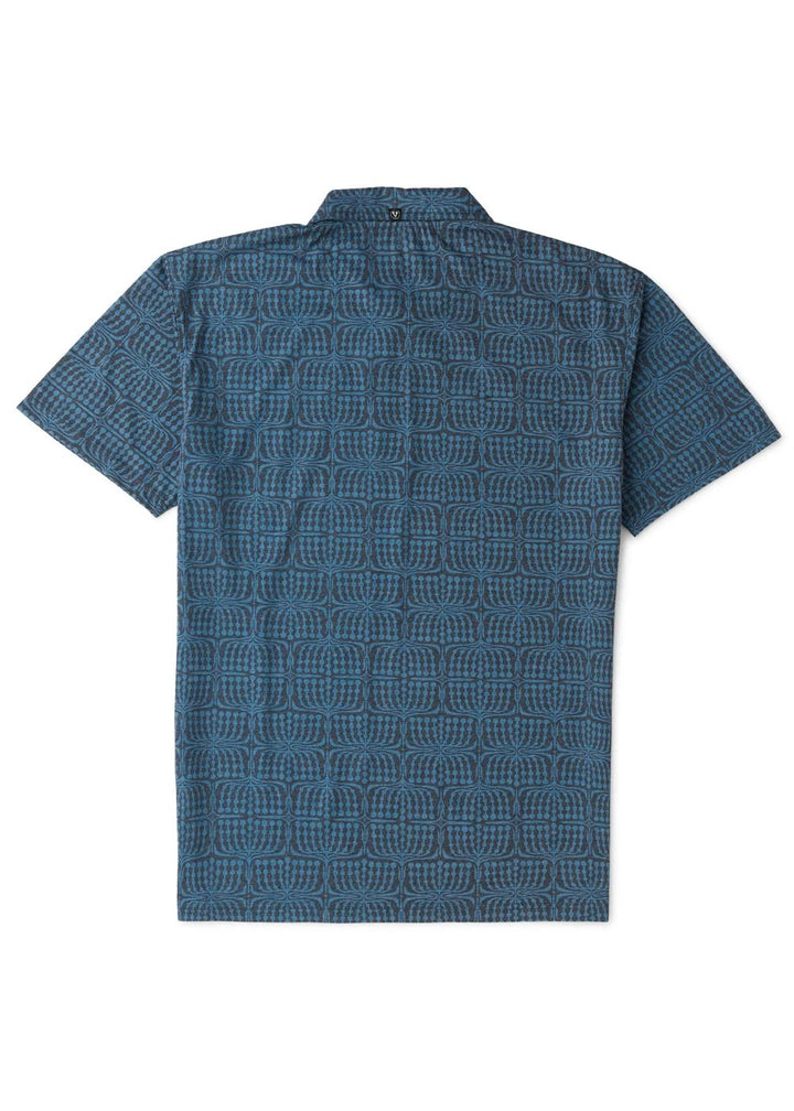 Vissla Bogey Man Eco Polo in Dark Naval, view 3