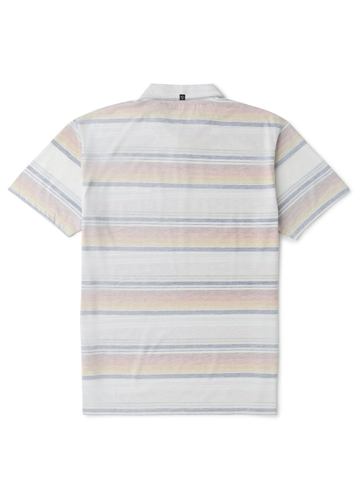 Vissla Bogey Man Eco Polo in Dark Honey, view 2