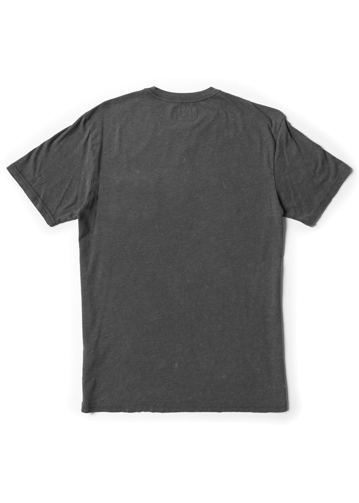 Vissla Solid Sets Cosmic Wash Pocket Tee in Phantom, view 2