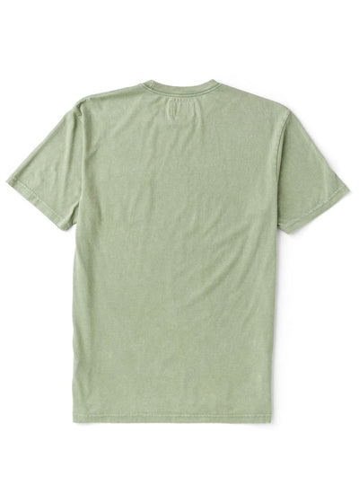 Solid Sets Cosmic Wash Ss Pkt Tee SAG