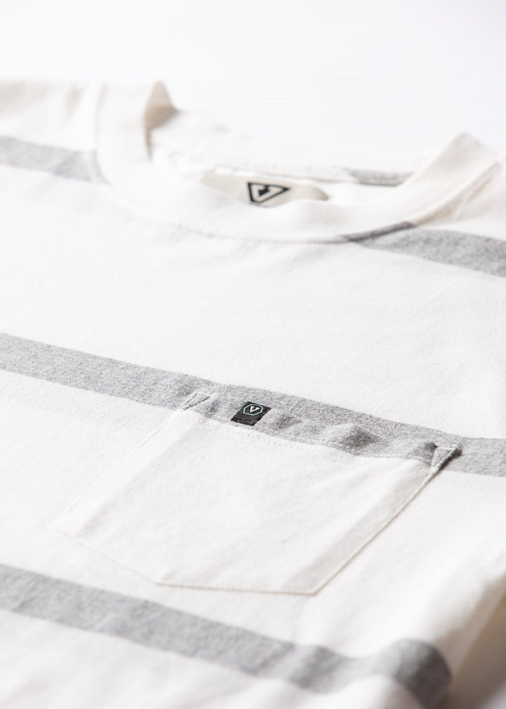 Vissla Granada Eco Tee in White, view 3