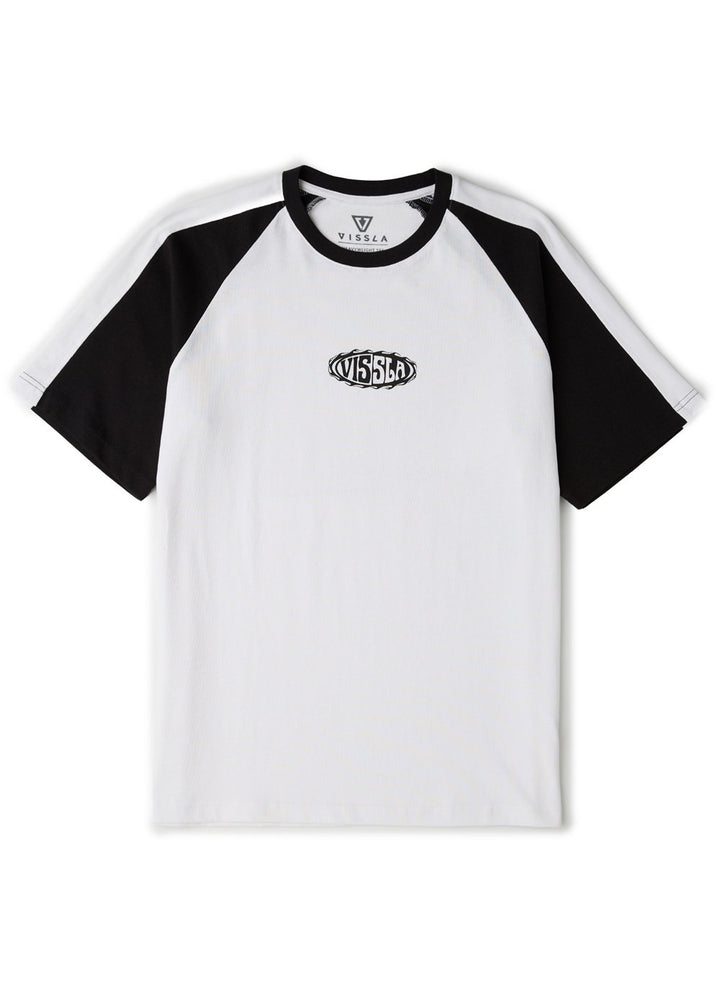 Split Heavyweight Raglan Organic Tee
