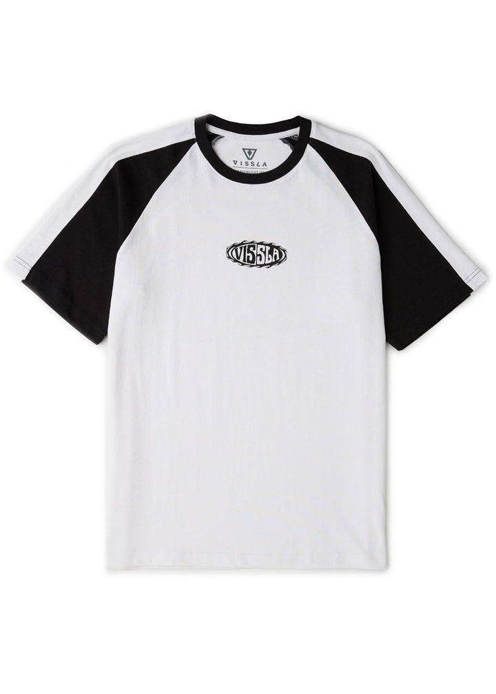 Split Heavyweight Raglan Organic Tee