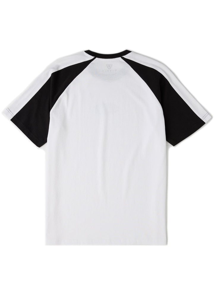 Split Heavyweight Raglan Organic Tee