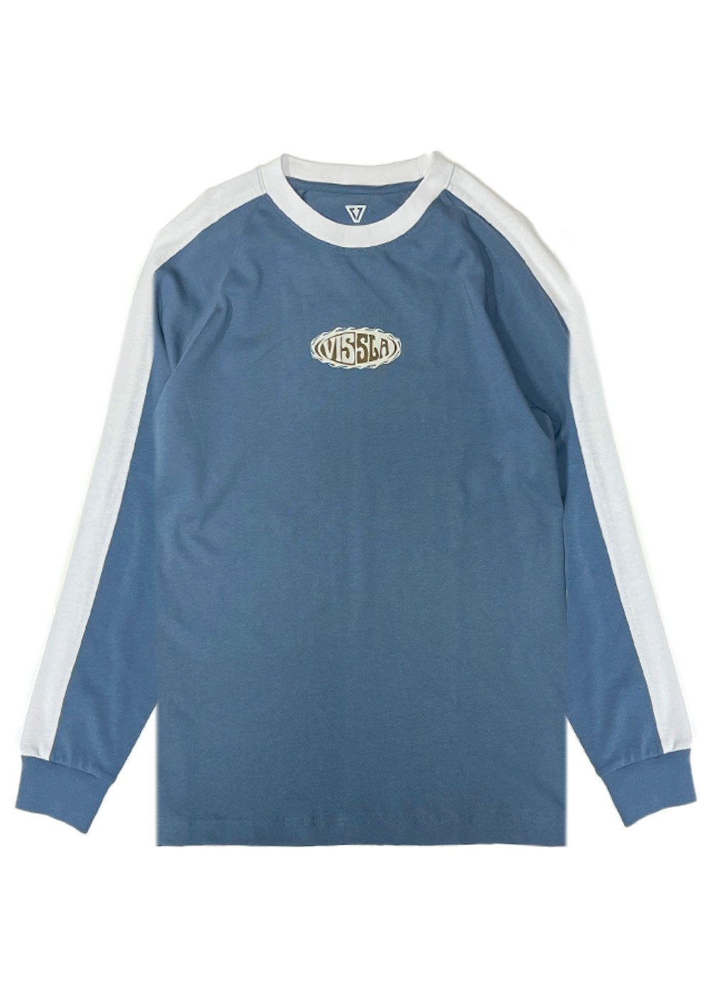 Split Heavyweight Raglan Ls Organic Tee