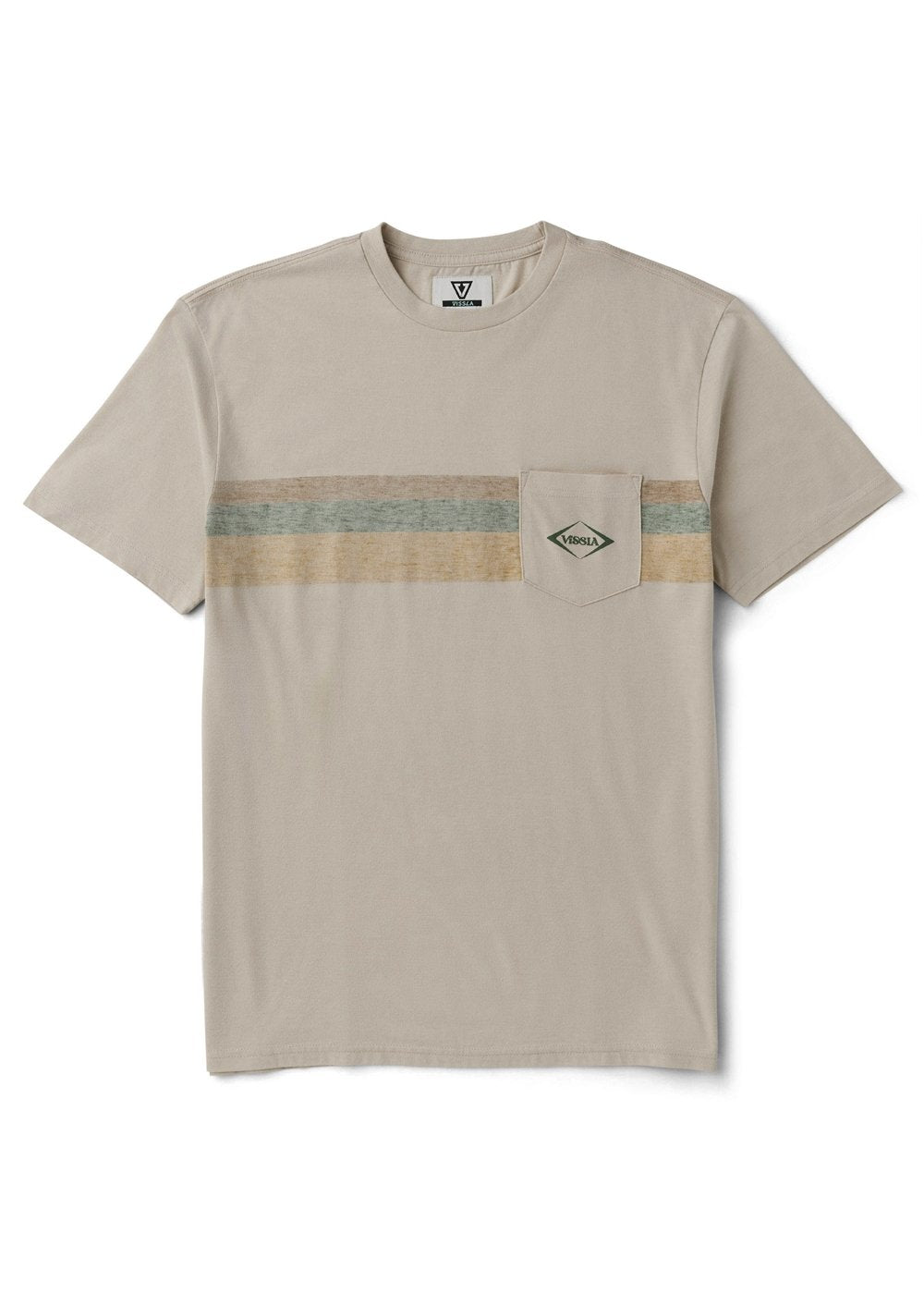 Vissla Speed Line Tee in Dune