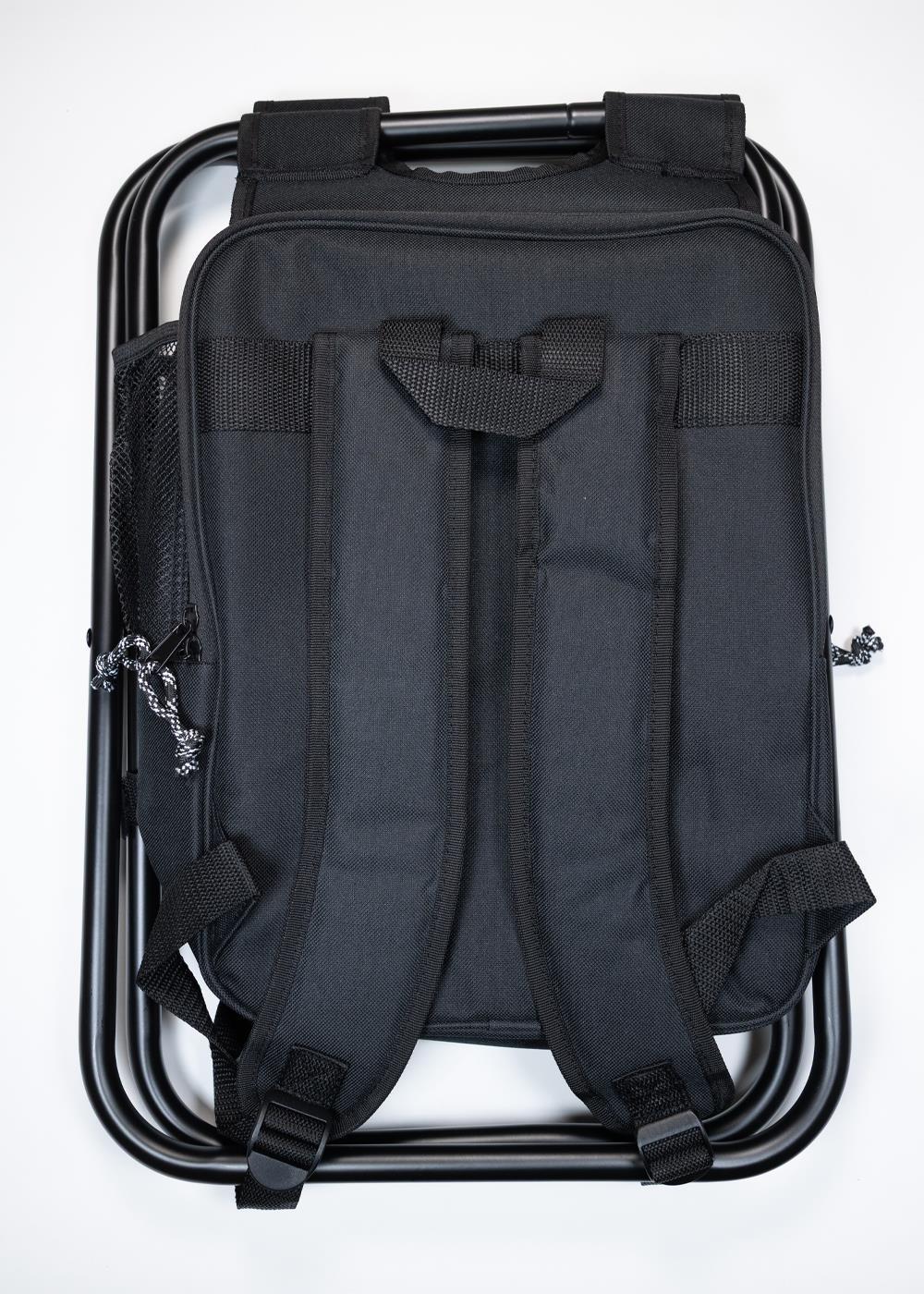 Vissla Stoke Supply Backpack Chair Combo in Black, view 4