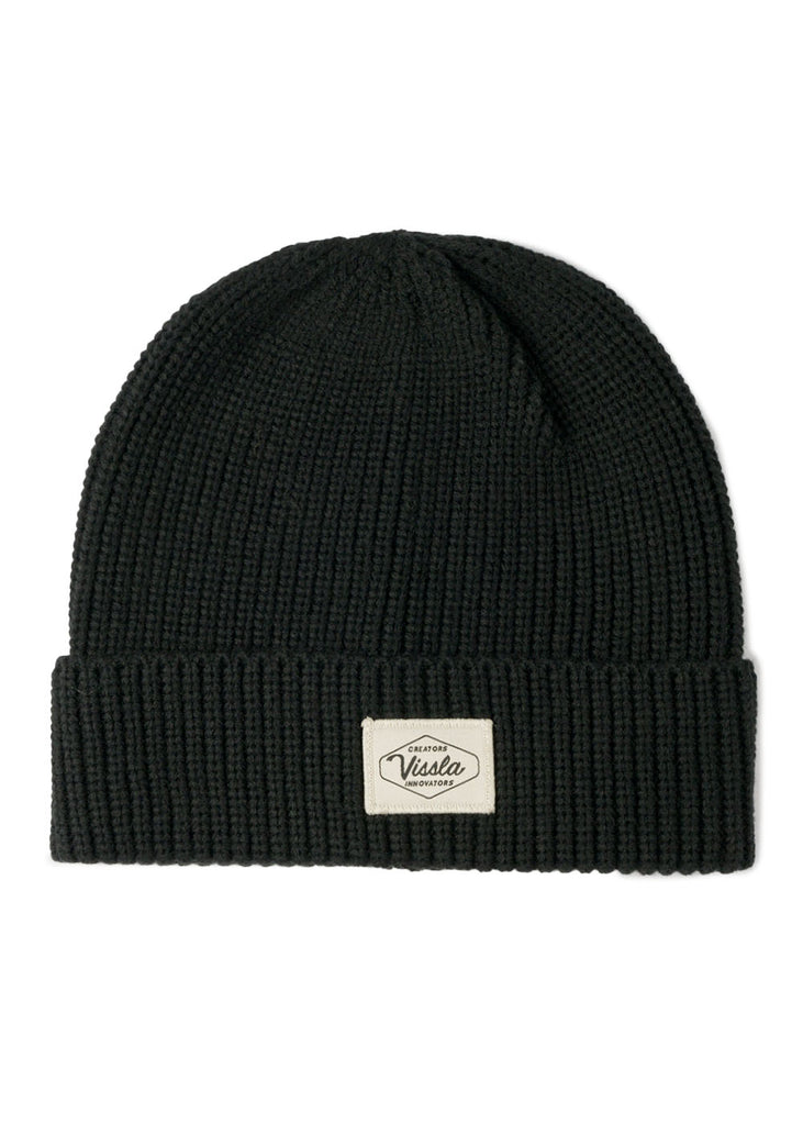 VISSLA☆CREATORS CREW ECO BEANIE エンブレムビーニー ニット帽 MABN6CRW-BLK-1_1024x1024.jpg?v