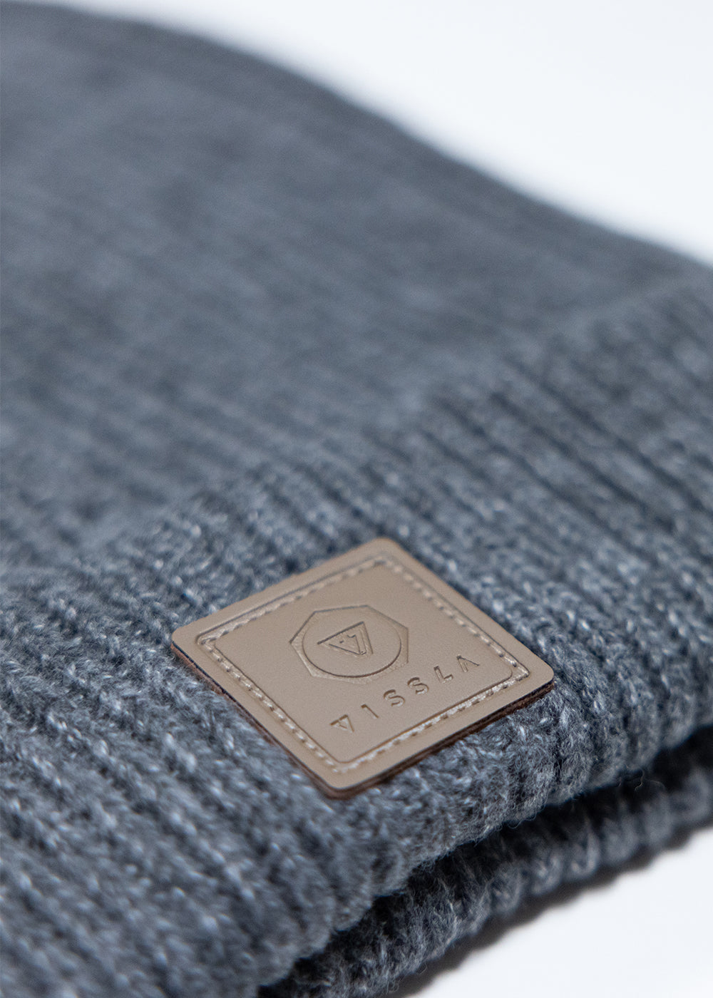 Vissla Dusk Eco Beanie in Charcoal Heather, view 2