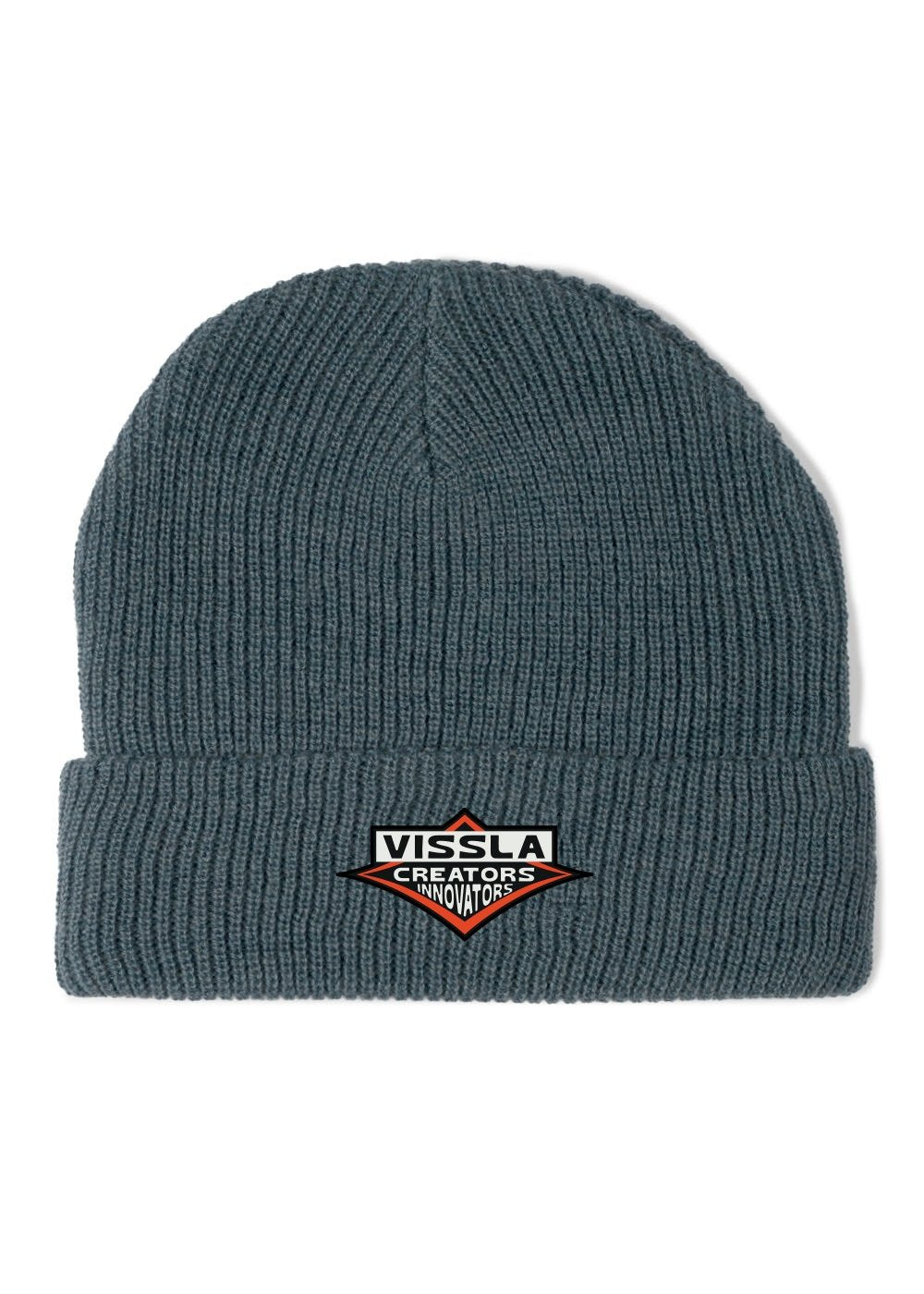 Vissla Solid Sets Eco Beanie in Dark Denim