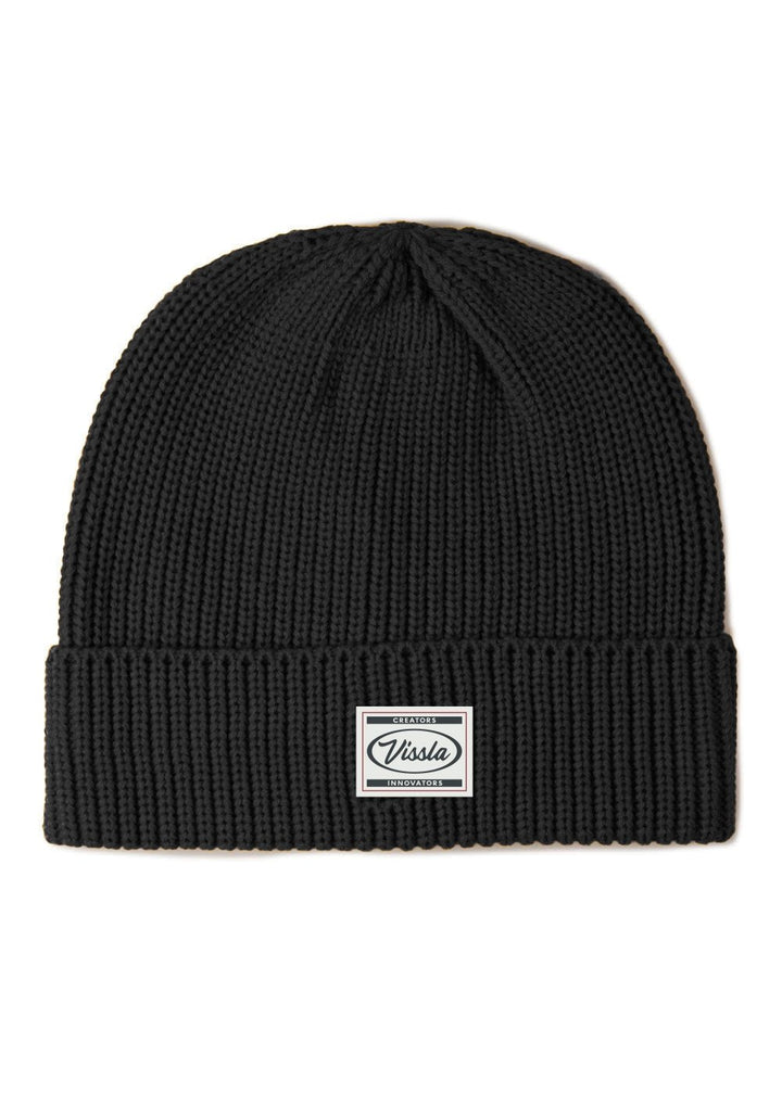 Vissla Creators Crew Beanie in Black