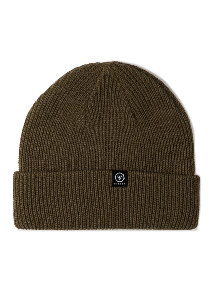 Vissla Trimline Beanie in Dark Earth