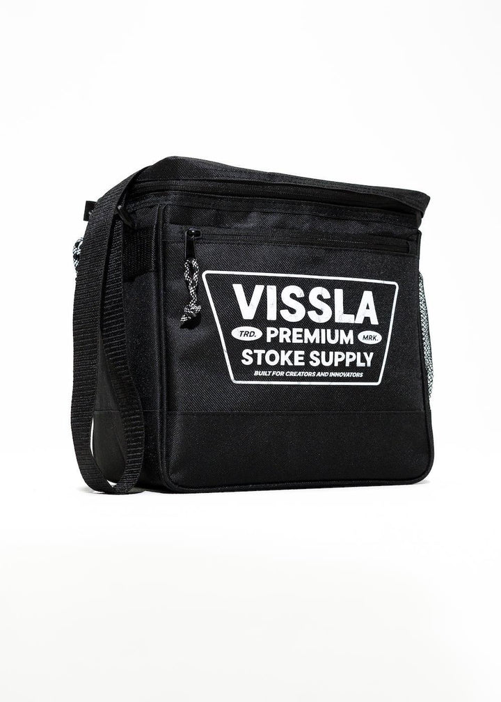 Vissla Stoke Supply Cooler Bag in Black