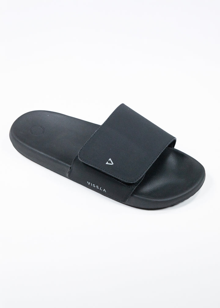 Vissla Tide Echo Slider Velcro in Black, view 3