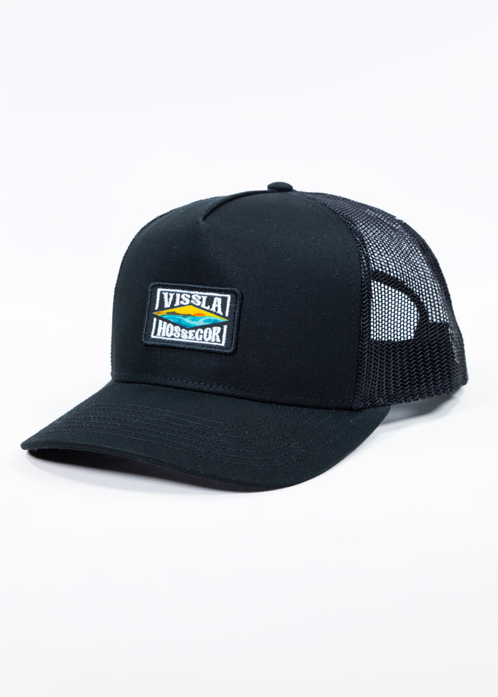 Vissla Hossegor Diamond Trucker Hat in Phantom