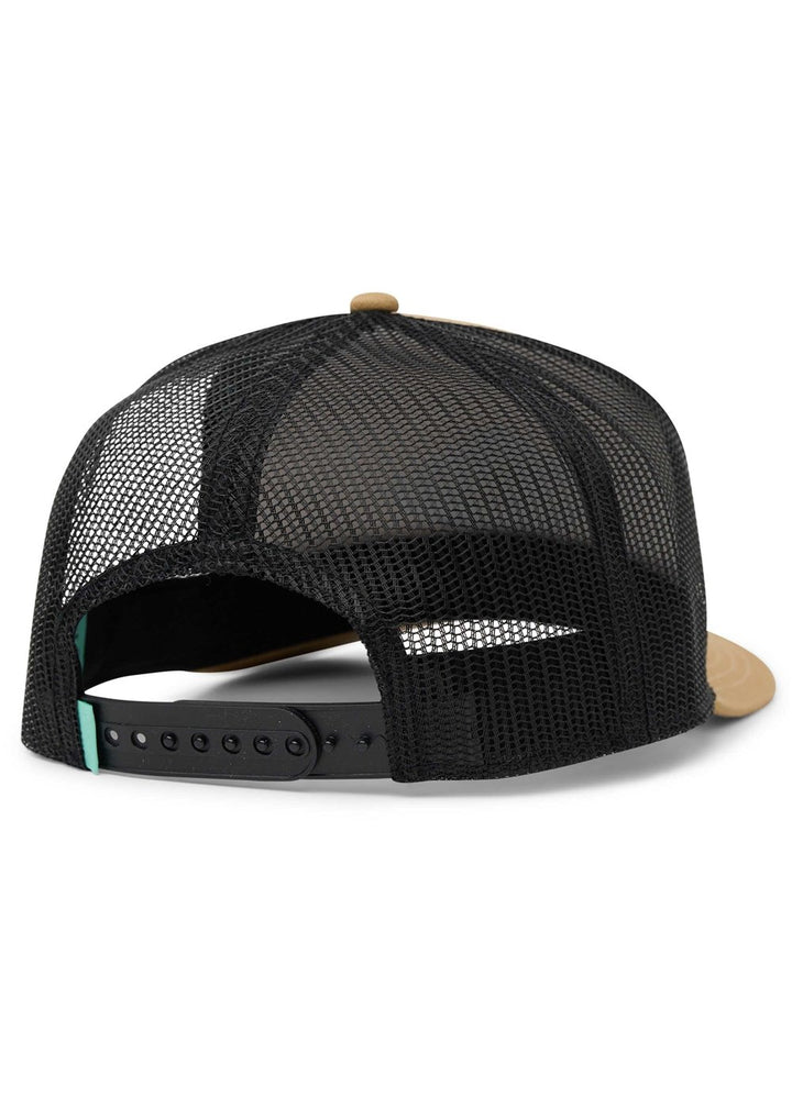 Vissla Solid Sets Eco Trucker Hat in Bronze, view 2