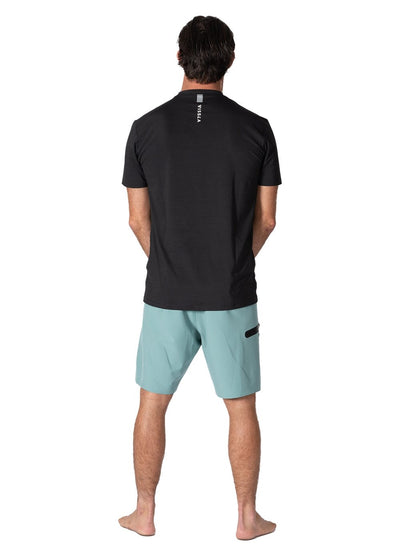 Twisted Eco Ss Sun Shirt - BLK