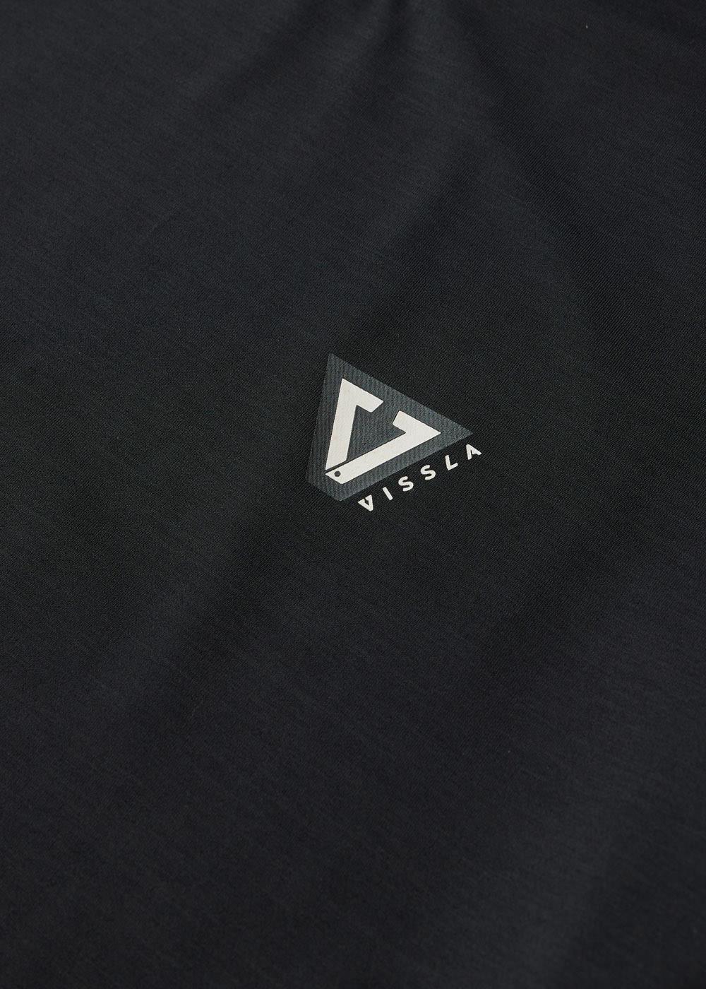 Vissla Twisted Eco Ss Sun Shirt in Black, view 5