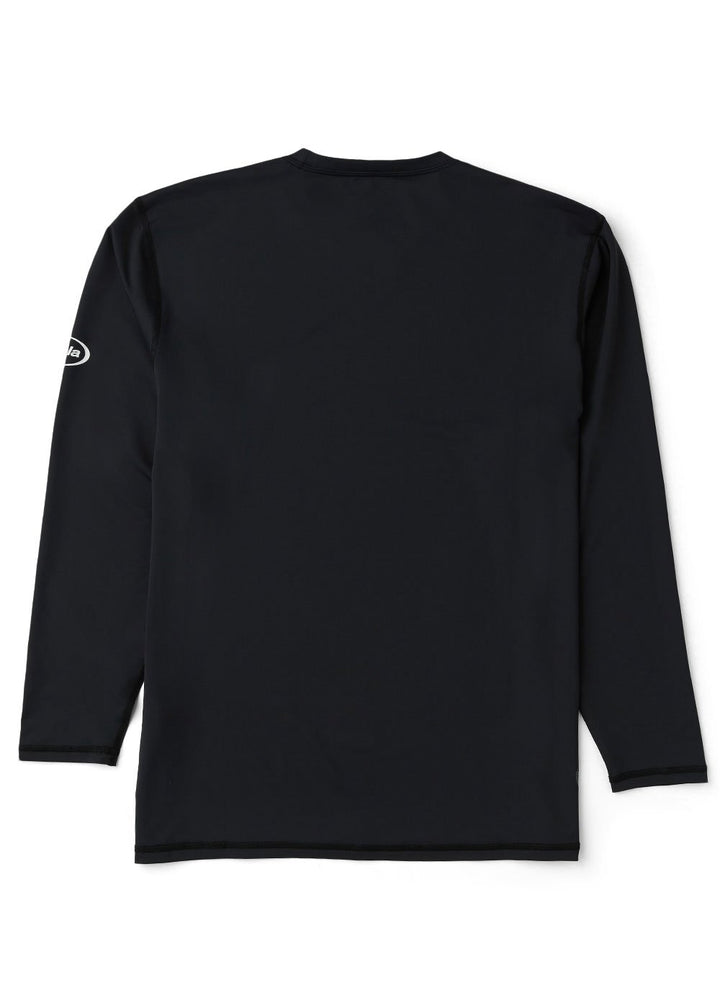 Vissla Pro Comp Ls Sun Shirt in Black, view 3