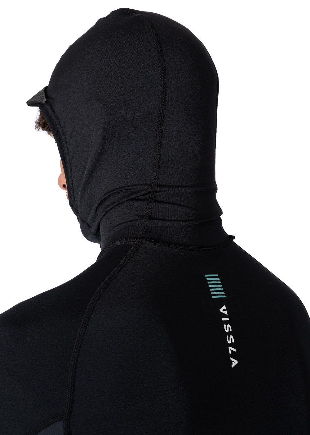 Warm Seas Eco Hooded Ls Rash Guard - BL2
