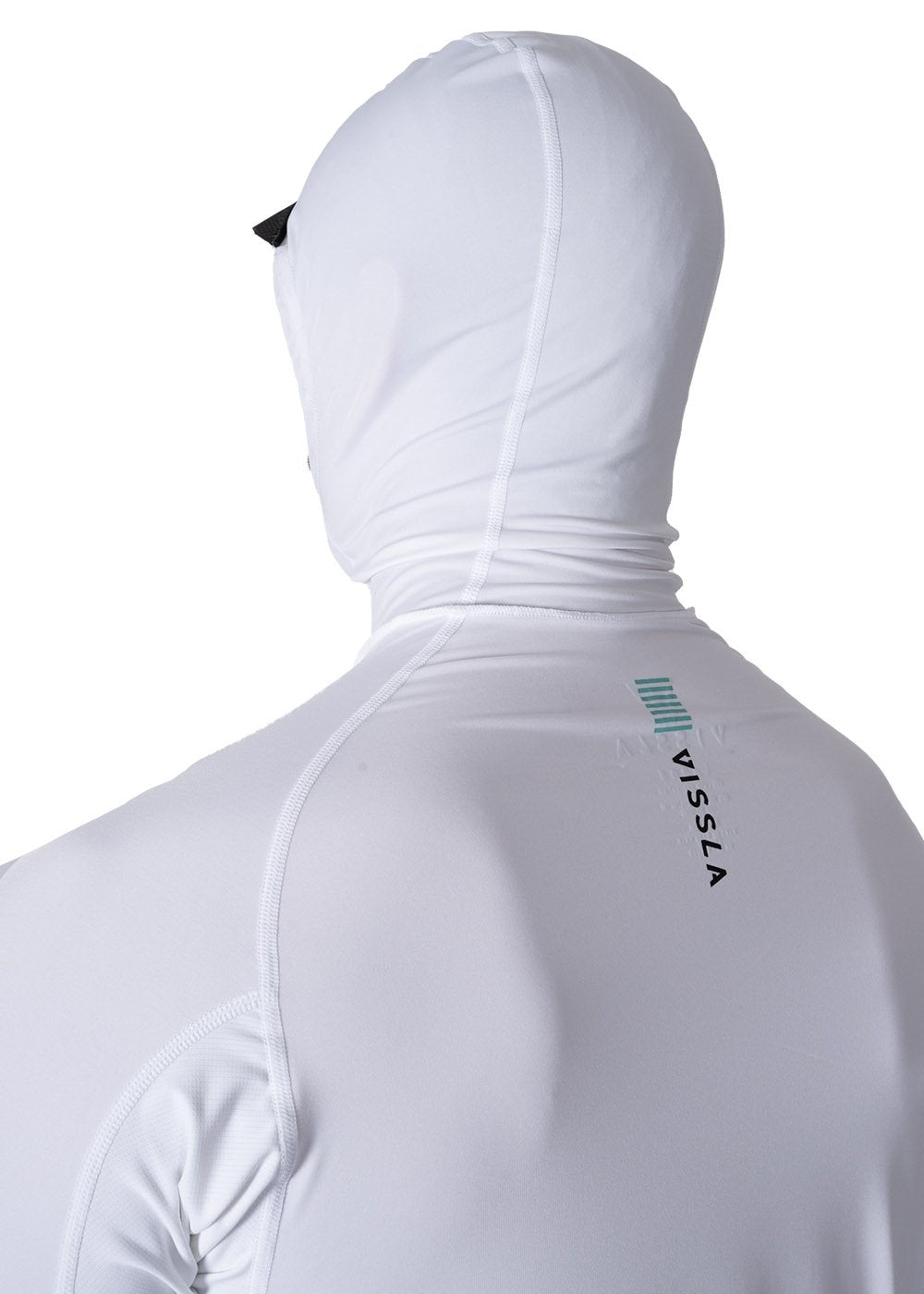 Warm Seas Eco Hooded Ls Rash Guard - WHT
