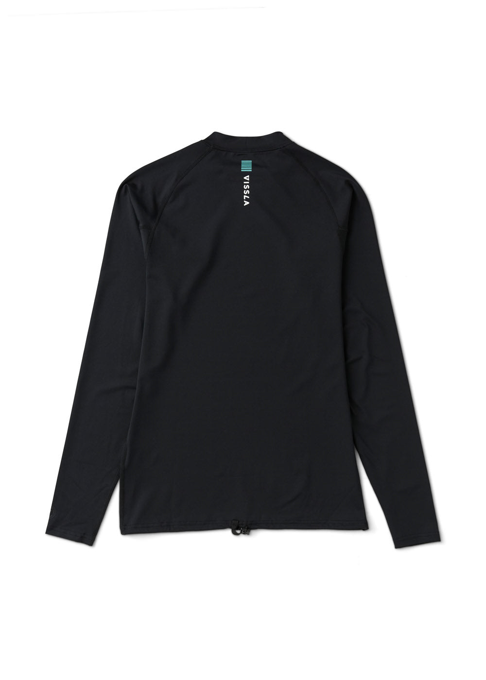 Vissla Warm Seas Eco Ls Rash Guard in Black 2, view 3