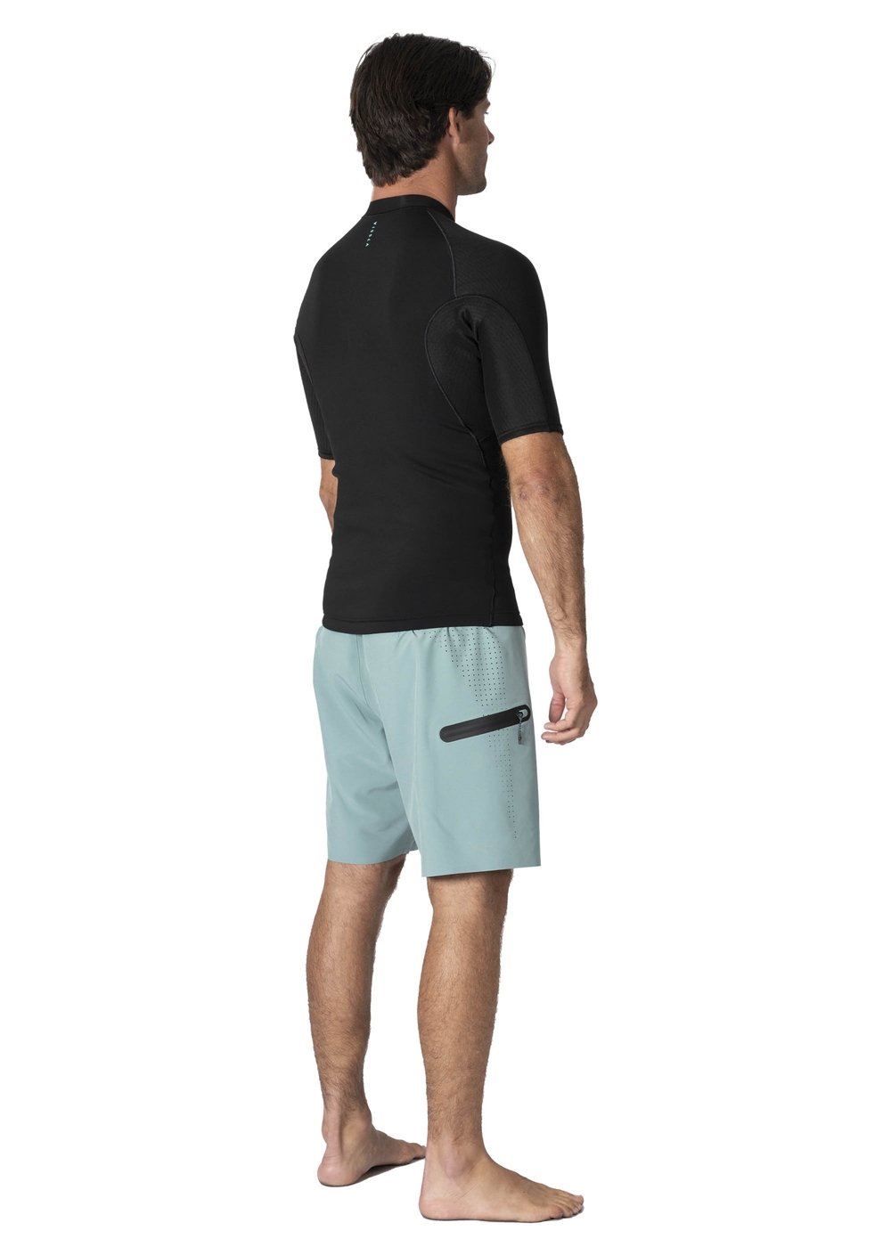 Vissla High Seas 1mm Ss Jacket in Black 2, view 2