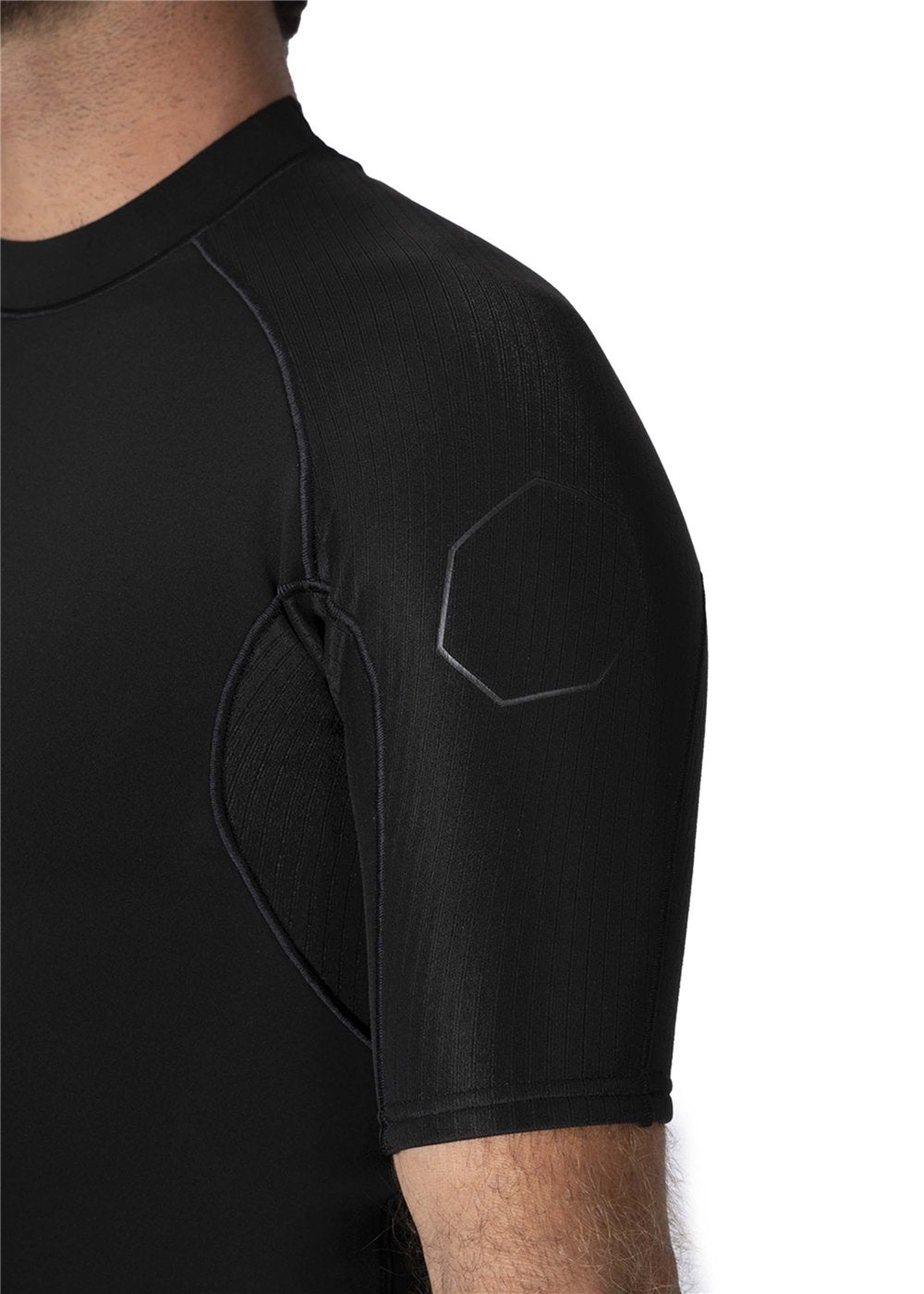 Vissla High Seas 1mm Ss Jacket in Black 2, view 4