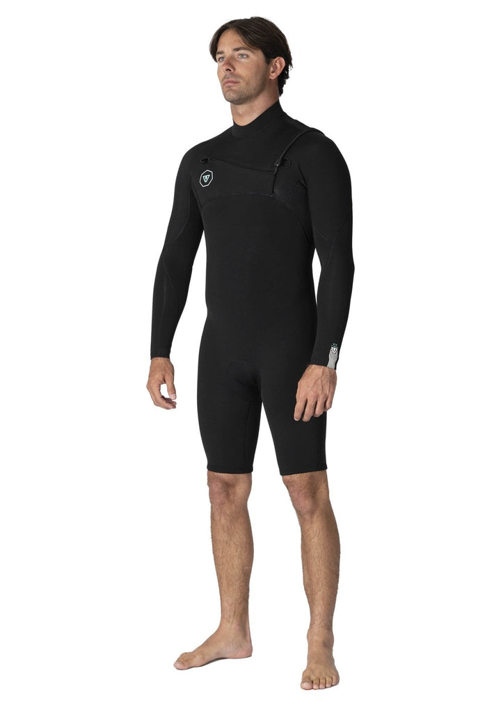 Vissla 7 Seas 2-2 Ls Spring in Black, view 4