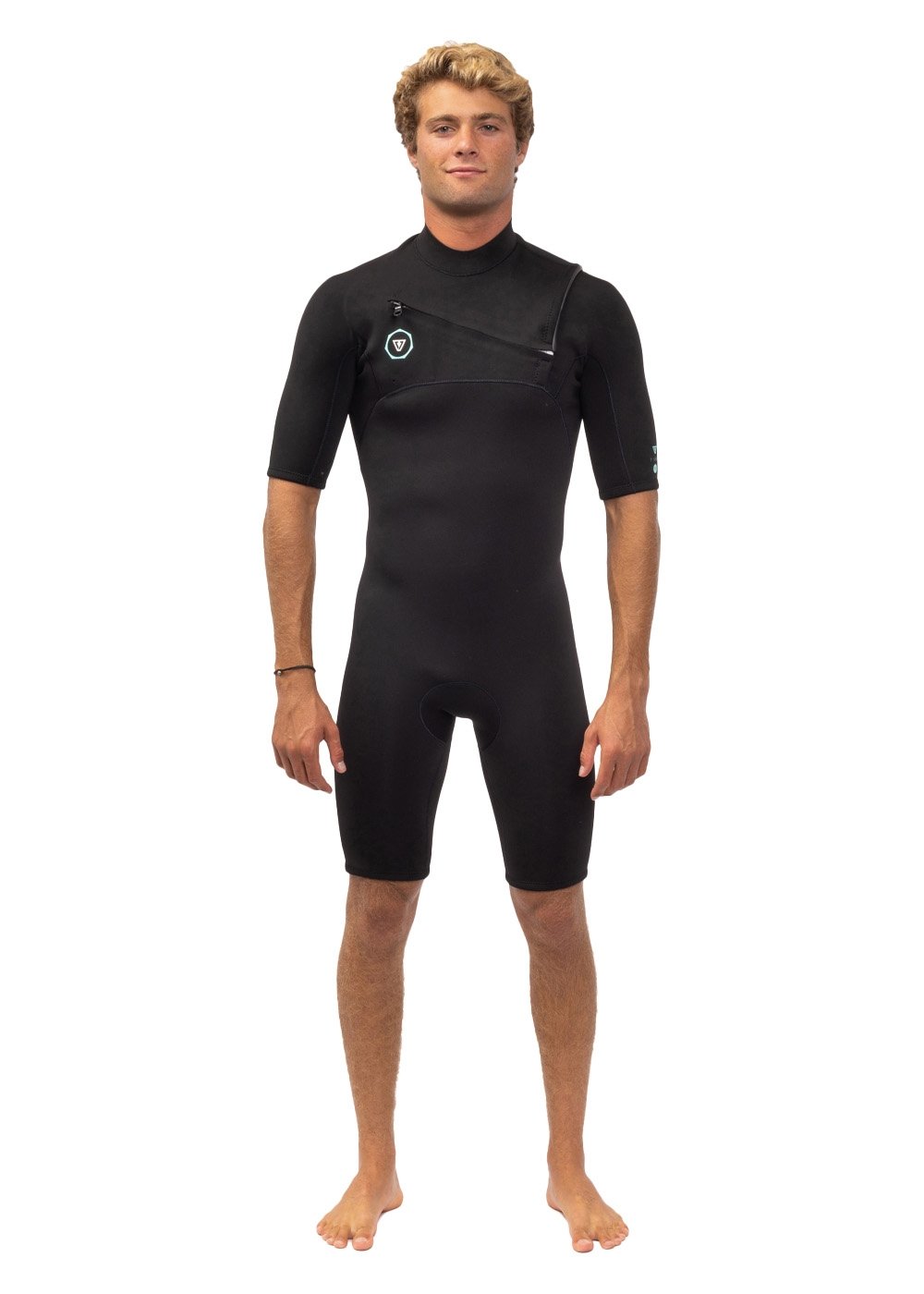Vissla 7 Seas 2-2 Spring Suit in Black