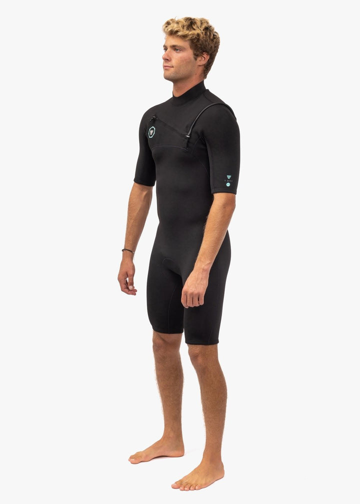 Vissla 7 Seas 2-2 Spring Suit in Black, view 3