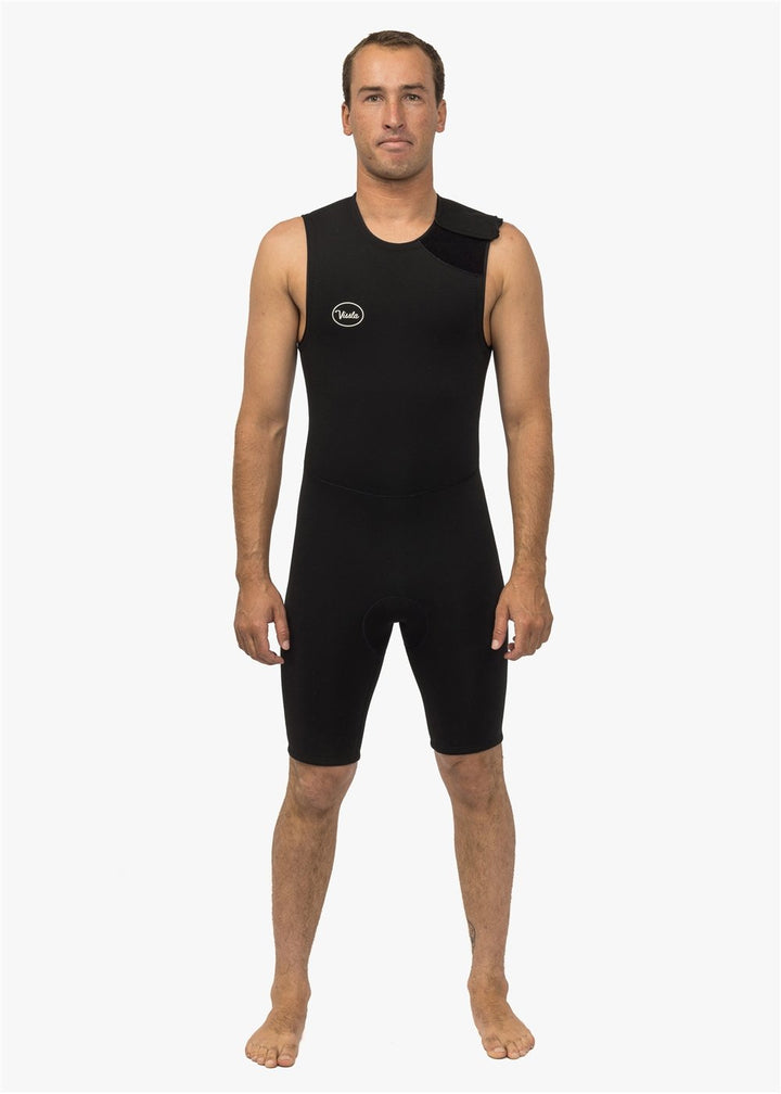 Vissla 7 Seas 2-2 Short John Wetsuit in Black