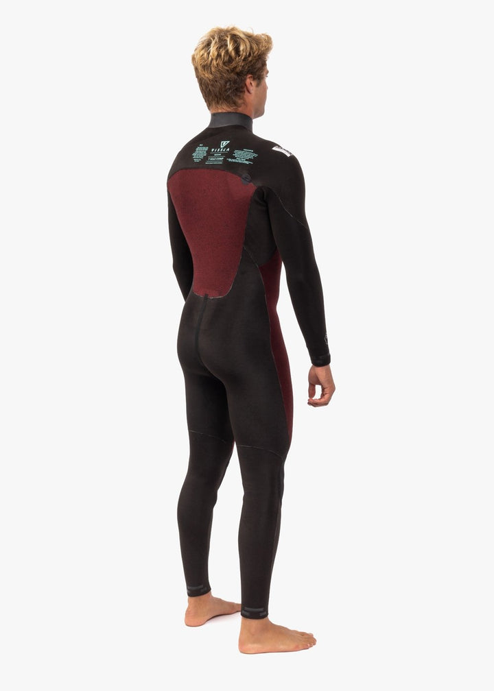 Vissla 7 Seas Comp 2-2 Full Chest Zip in Black 2, view 6