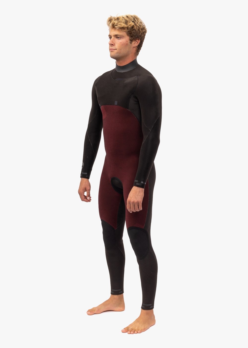 Vissla 7 Seas Comp 2-2 Full Chest Zip in Black 2, view 7