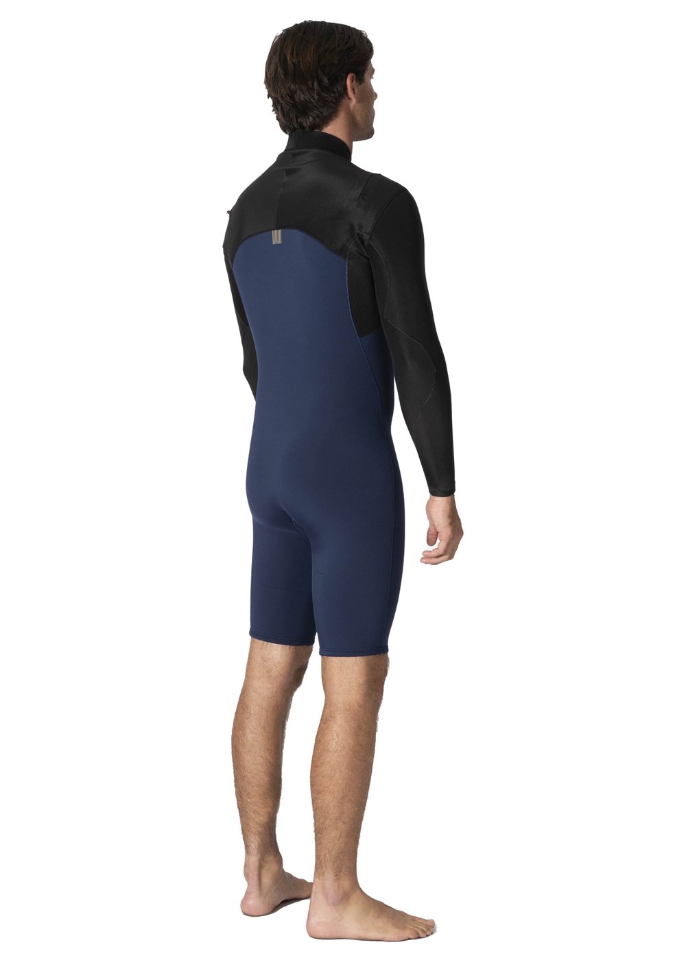 Vissla New Seas 2-2 U-Zip Spring Wetsuit in Midnight, view 2