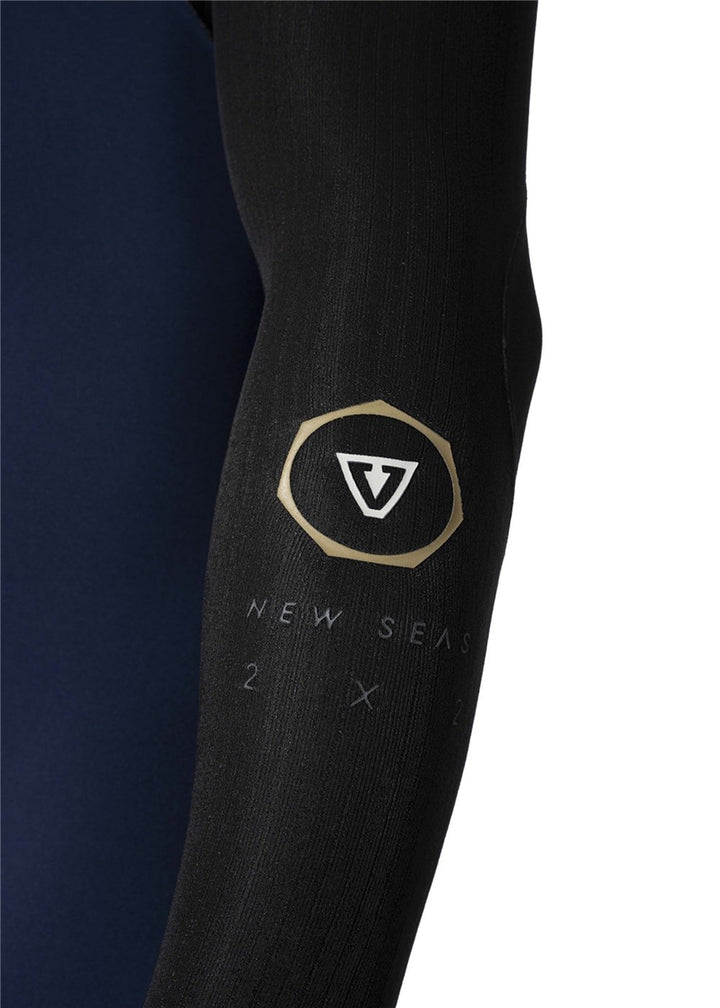 Vissla New Seas 2-2 U-Zip Spring Wetsuit in Midnight, view 4