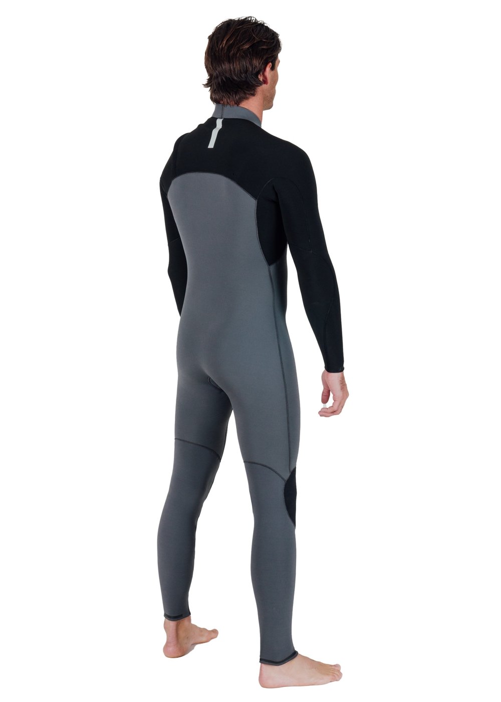 Vissla Natural Seas 3-2 Full Chest Zip in Coal, view 7