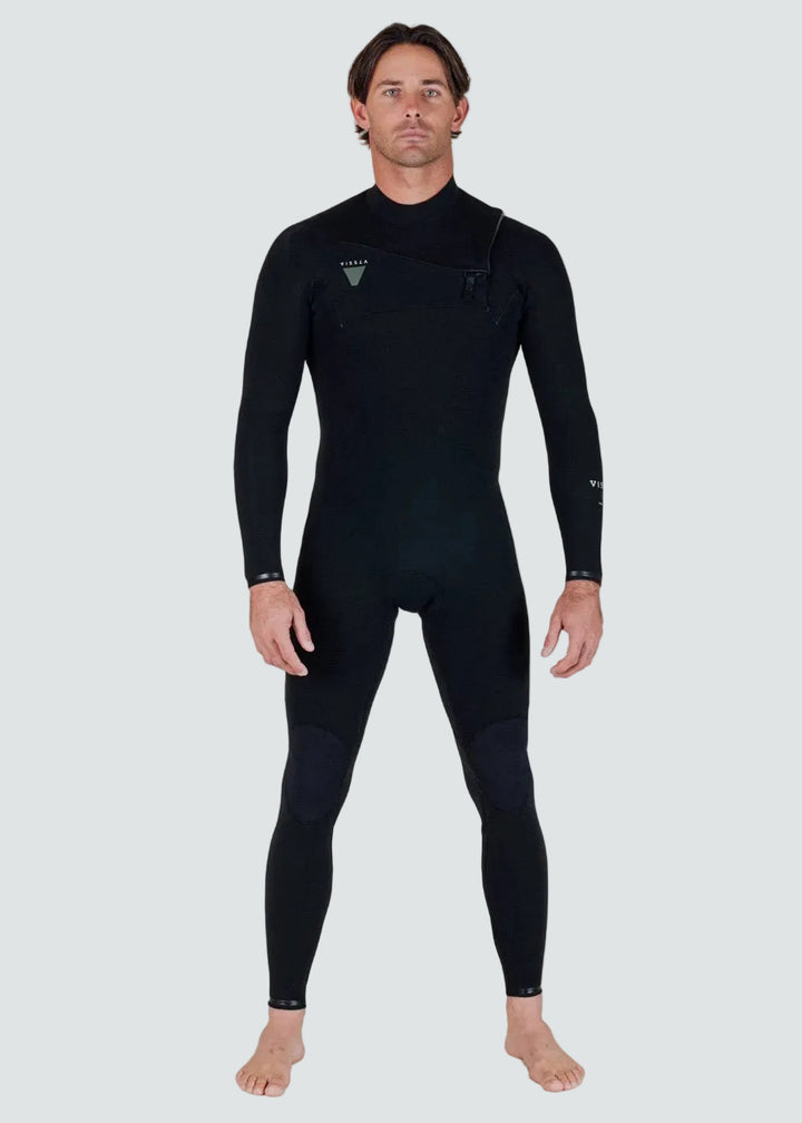 Natural Seas 3-2 Full Chest Zip BLK