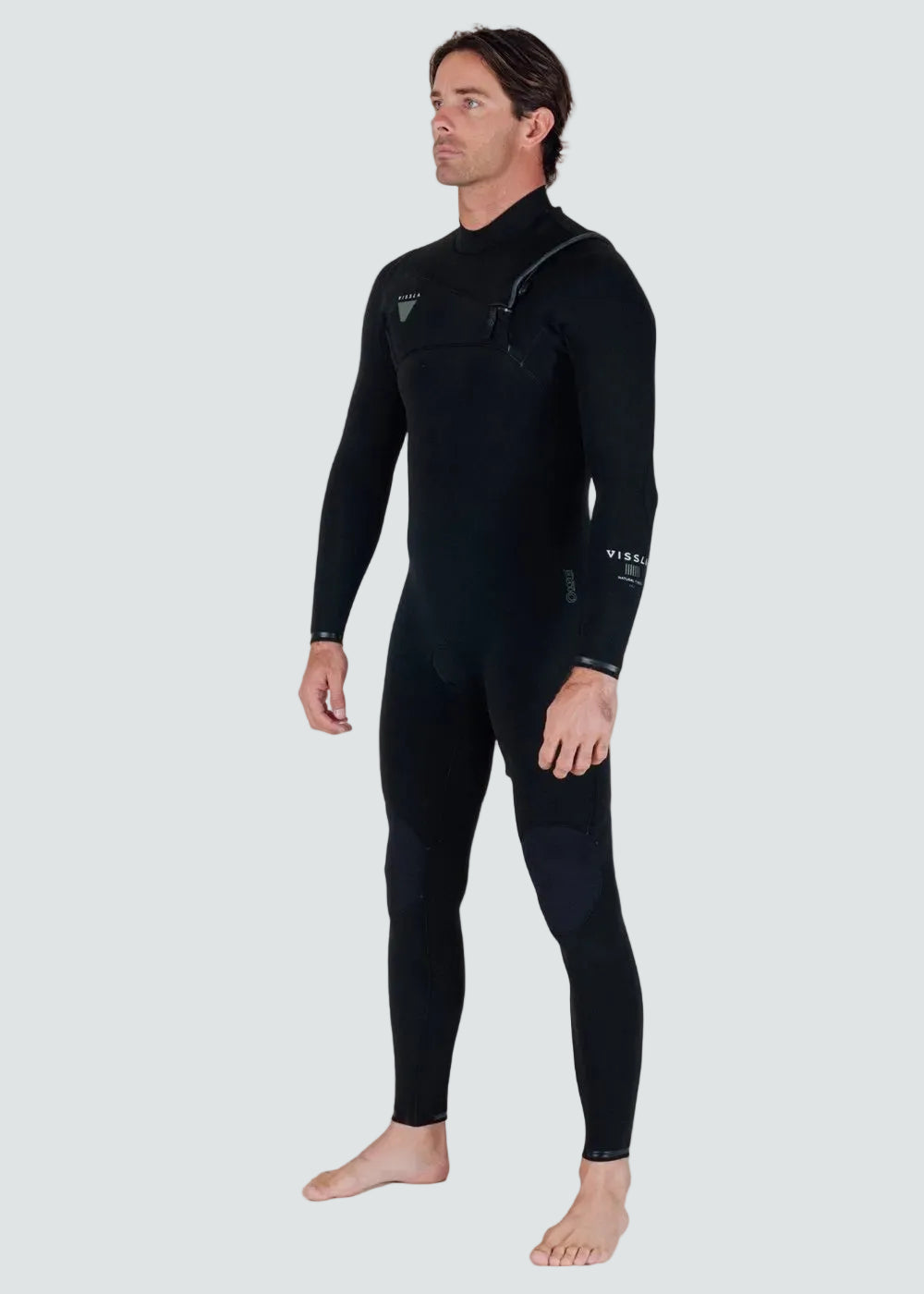 Natural Seas 3-2 Full Chest Zip BLK