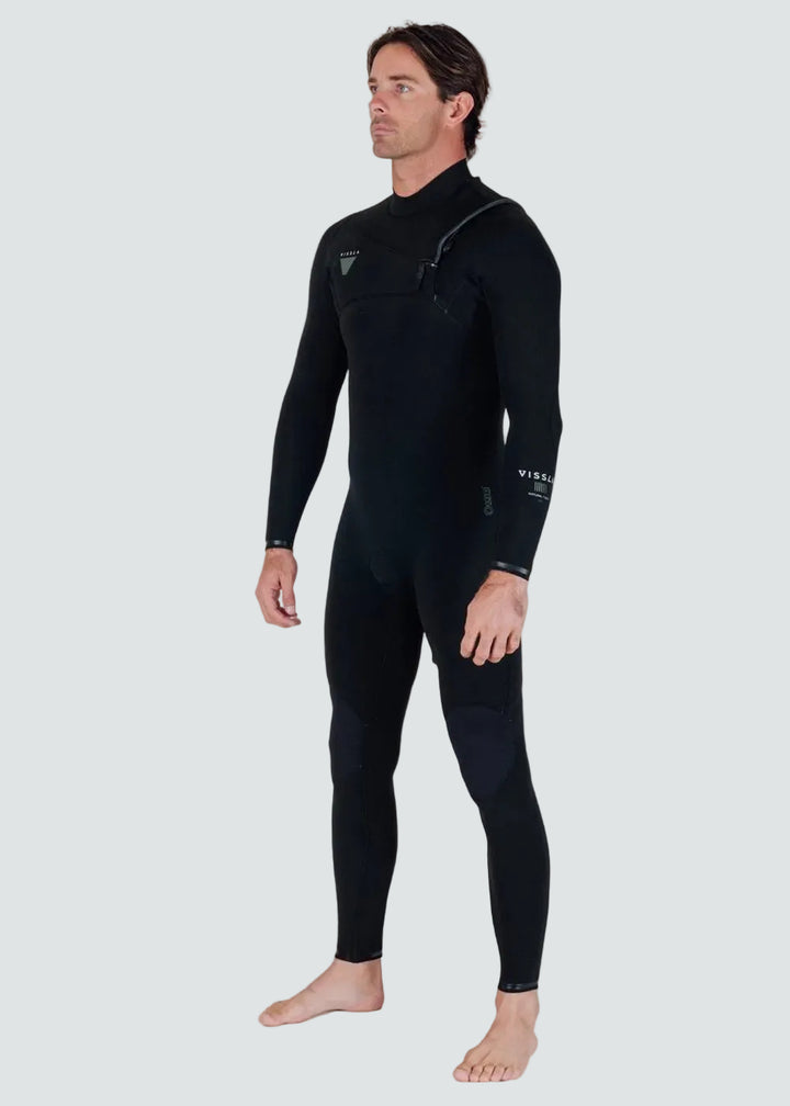 Natural Seas 3-2 Full Chest Zip BLK