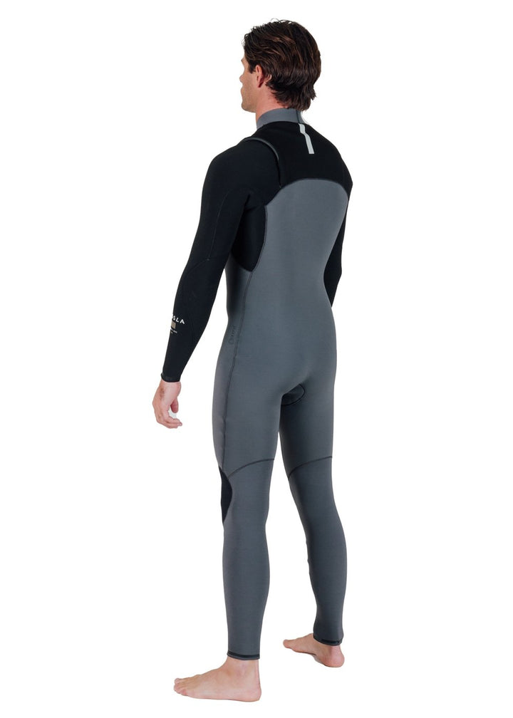 Vissla Natural Seas 3-2 Full Chest Zip in Coal, view 4