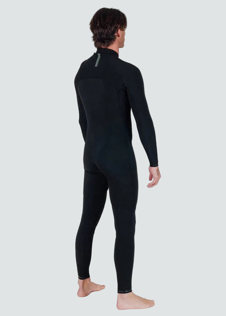 Natural Seas 3-2 Full Chest Zip BLK