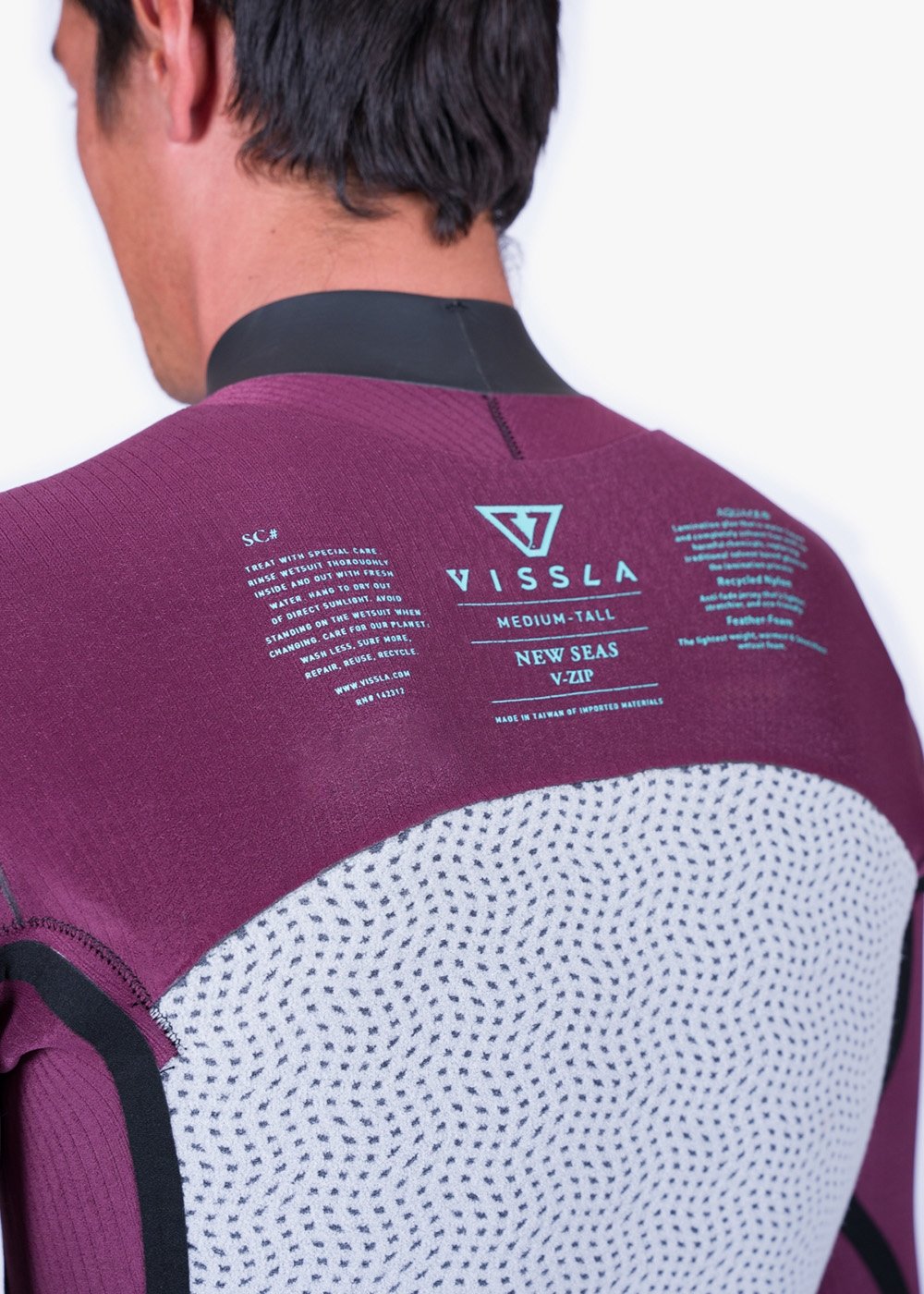 Vissla New Seas 4-3 U - Zip in Black 2, view 14