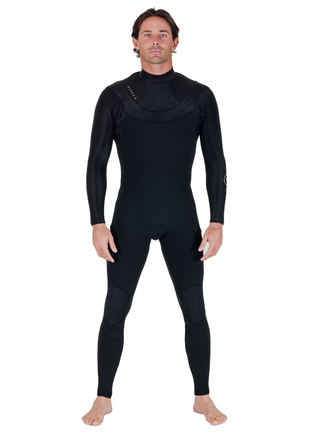 Vissla New Seas 4-3 U - Zip in Black 2, view 2