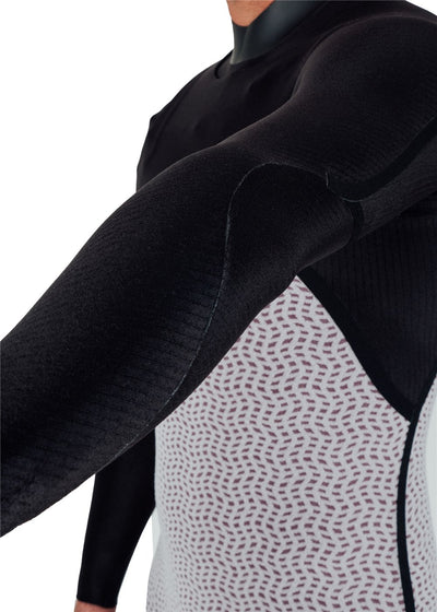 Natural Seas 4-3 Full Chest Zip BLK