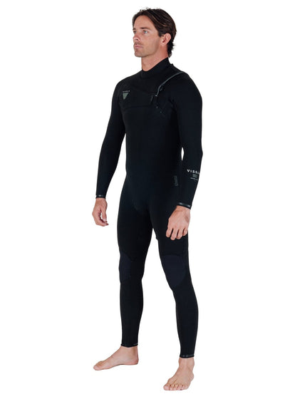 Natural Seas 4-3 Full Chest Zip BLK
