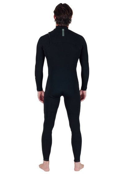 Natural Seas 4-3 Full Chest Zip BLK