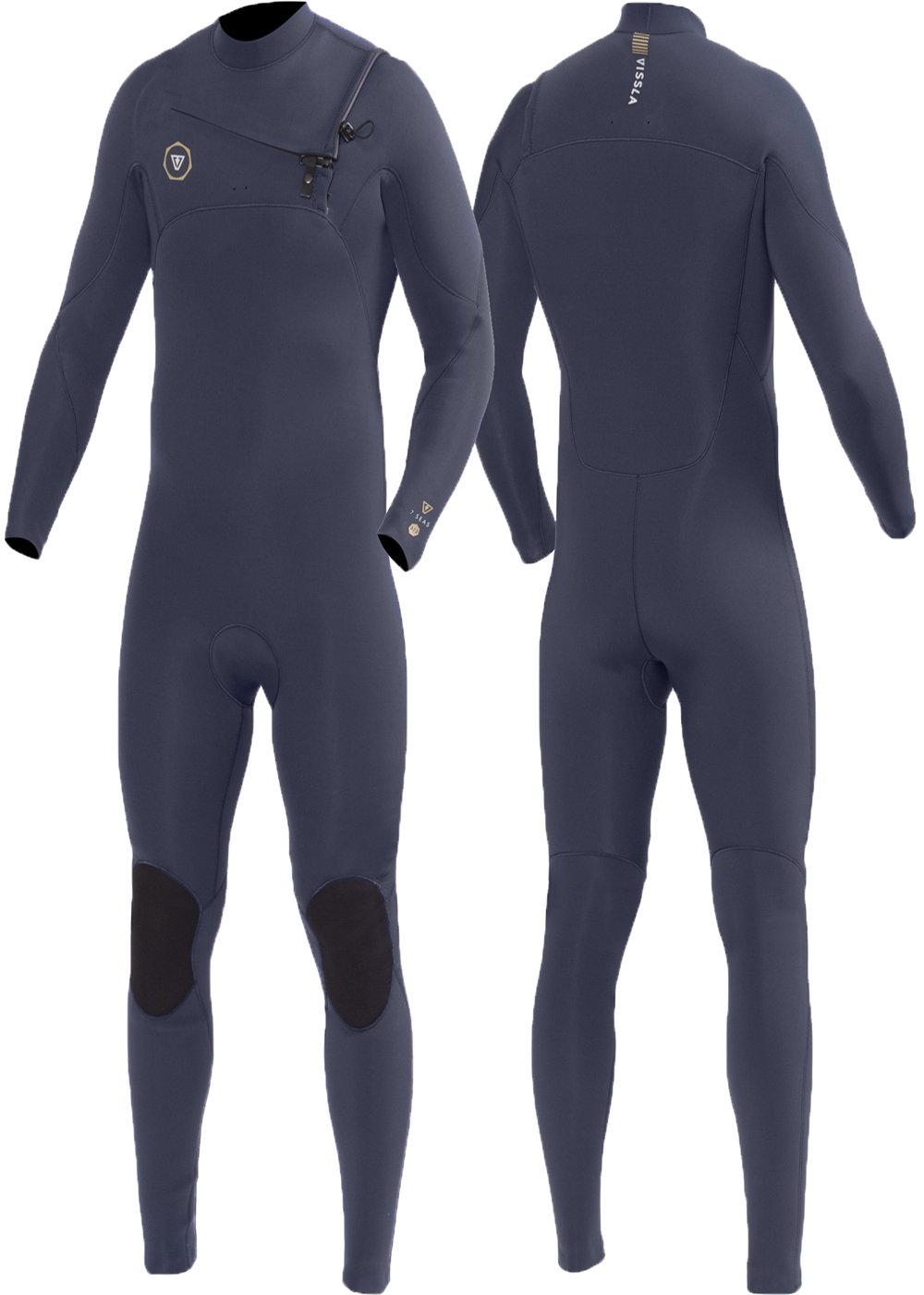7 Seas 5-4 Full Chest Zip Wetsuit, DST – Vissla EU